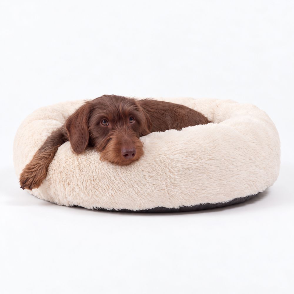 Cama para Perro Nube Crema