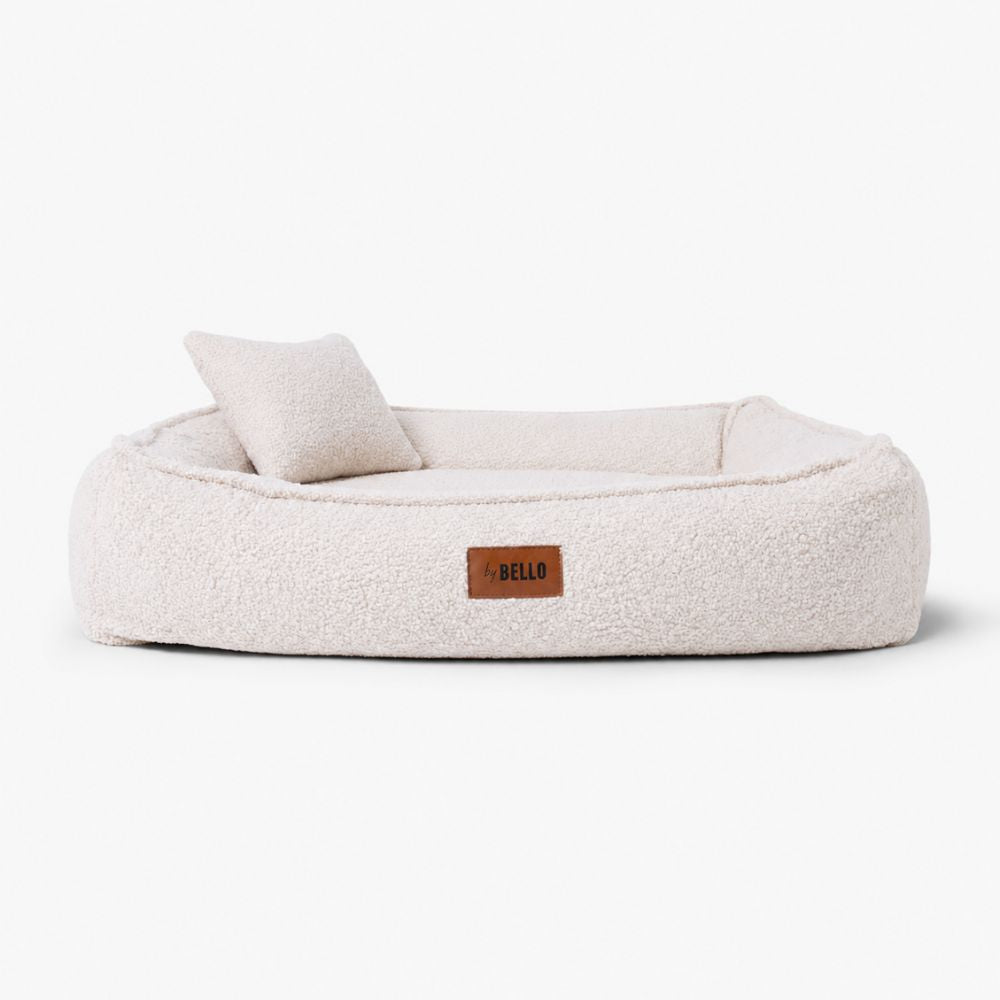 Cama para perros ROYAL Bouclé Crema